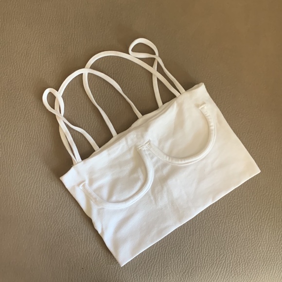 SHEIN Tops - SHEIN White Tank Top